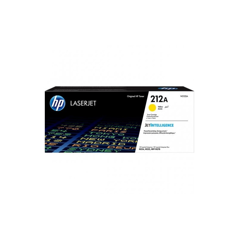 HP 212A (W2122A) Lazerinė kasetė, Geltona