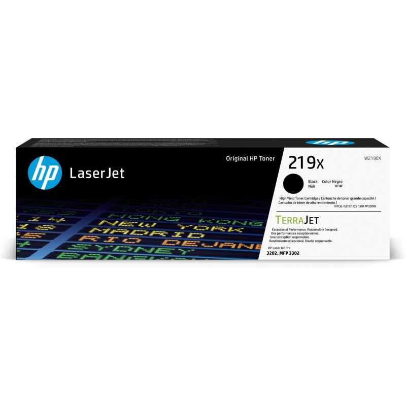 HP 219X (W2190X) Lazerinė kasetė, Juoda