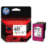 Kasetė HP No.651 (C2P11AE) CMY 300psl OEM