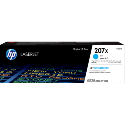HP 207X (W2211X) Lazerinė kasetė, Žydra