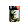 HP 302 2-pack Black/Tri-color (X4D37AE) Rašalinių kasečių komplektas, BK/CMY