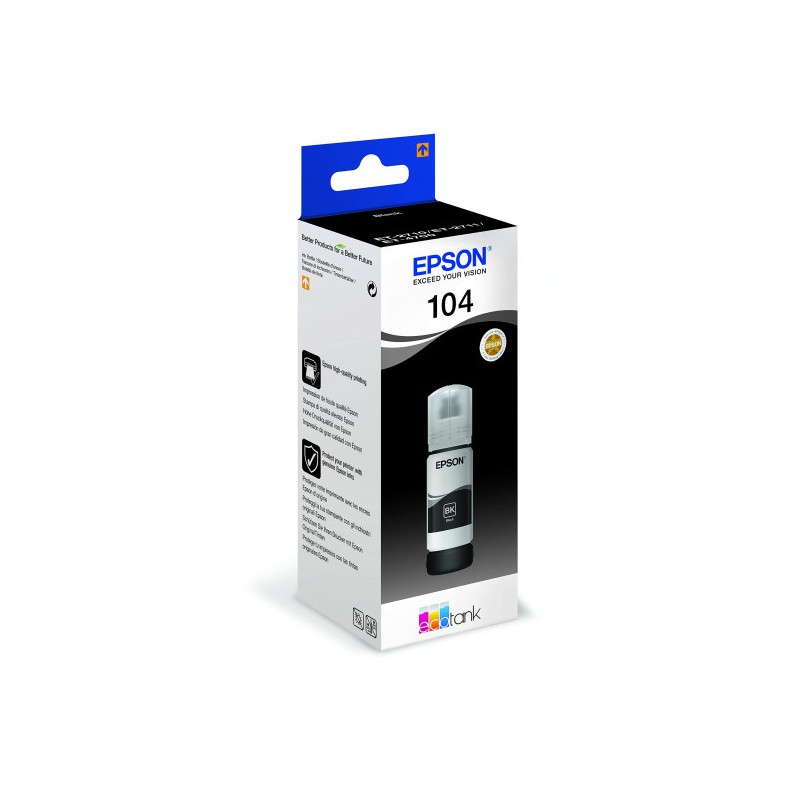 Ink Epson T104 (C13T00P140) BK 65ml OEM