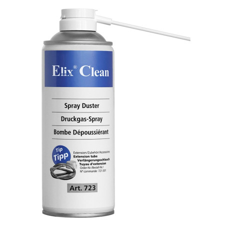 Suspaustas oras ELIX CLEAN - Nedegus  (SprayDuster) 400ml