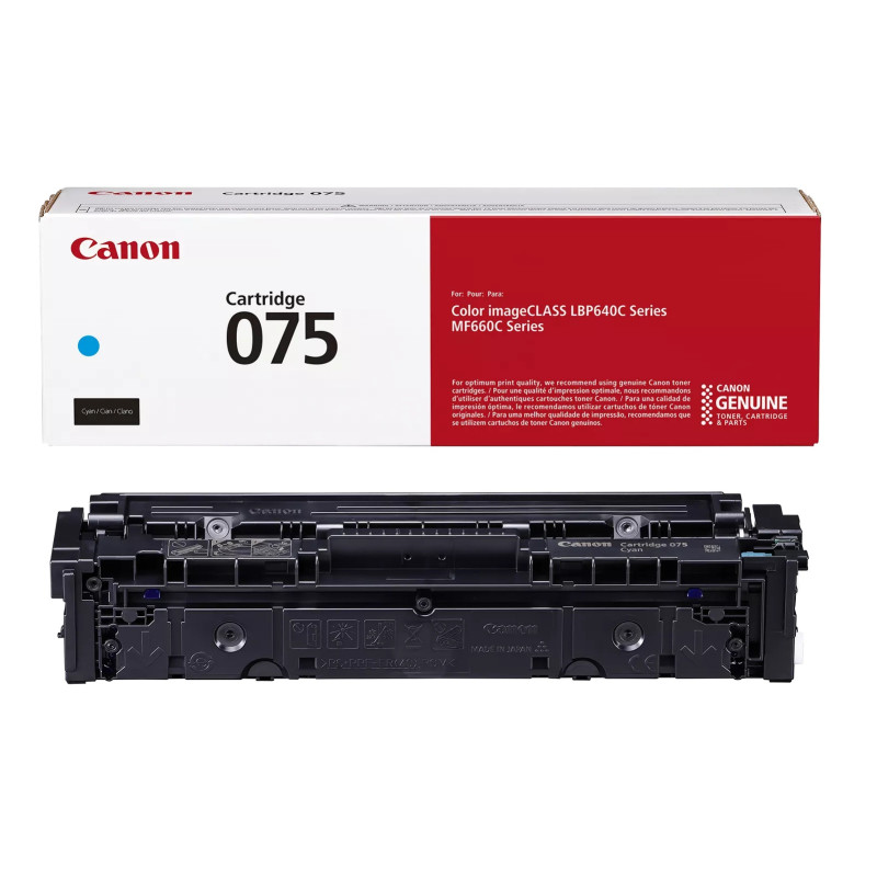 Kasetė Canon 075 (6364C002) CY 1300psl OEM