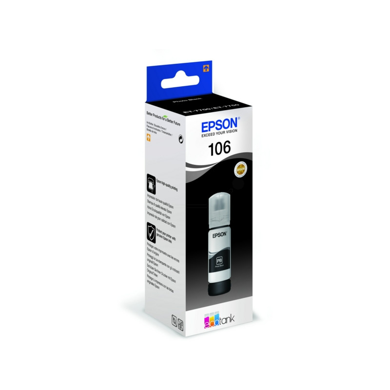 Ink Epson 106 (C13T00R140) foto BK 5K OEM