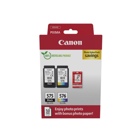 Kasetė Canon PG-575/CL-576 CMYK Multipack OEM