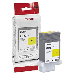 Kasetė Canon PFI-107Y (6708B001) YL 130ml OEM