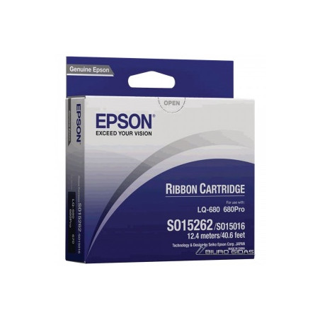 Ribbon Epson LQ-680 7763 (C13S015262/C13S015016) BK OEM