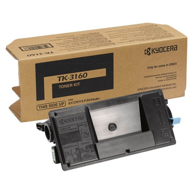 Kasetė Kyocera TK-3160 BK 12500pasl. OEM