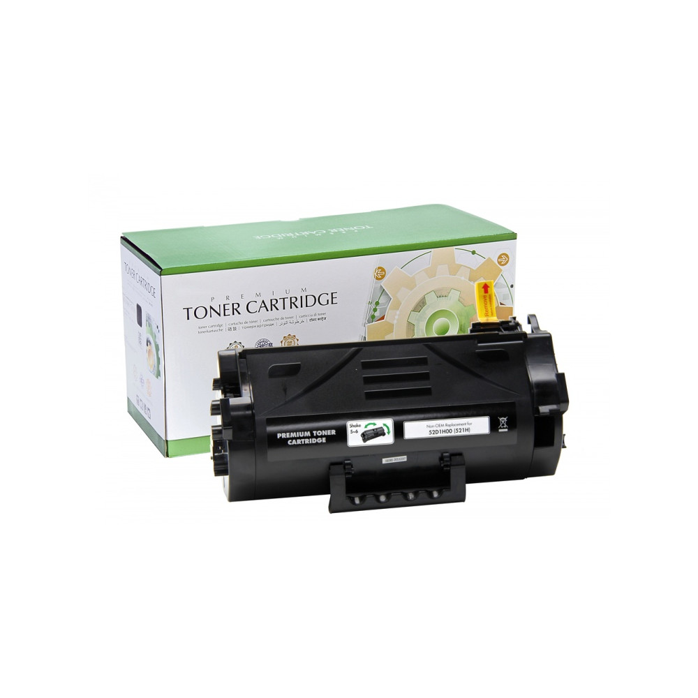 Neoriginali Static Control Lexmark 522X (52D2X00), juoda kasetė lazeriniams spausdintuvams, 45000 psl.