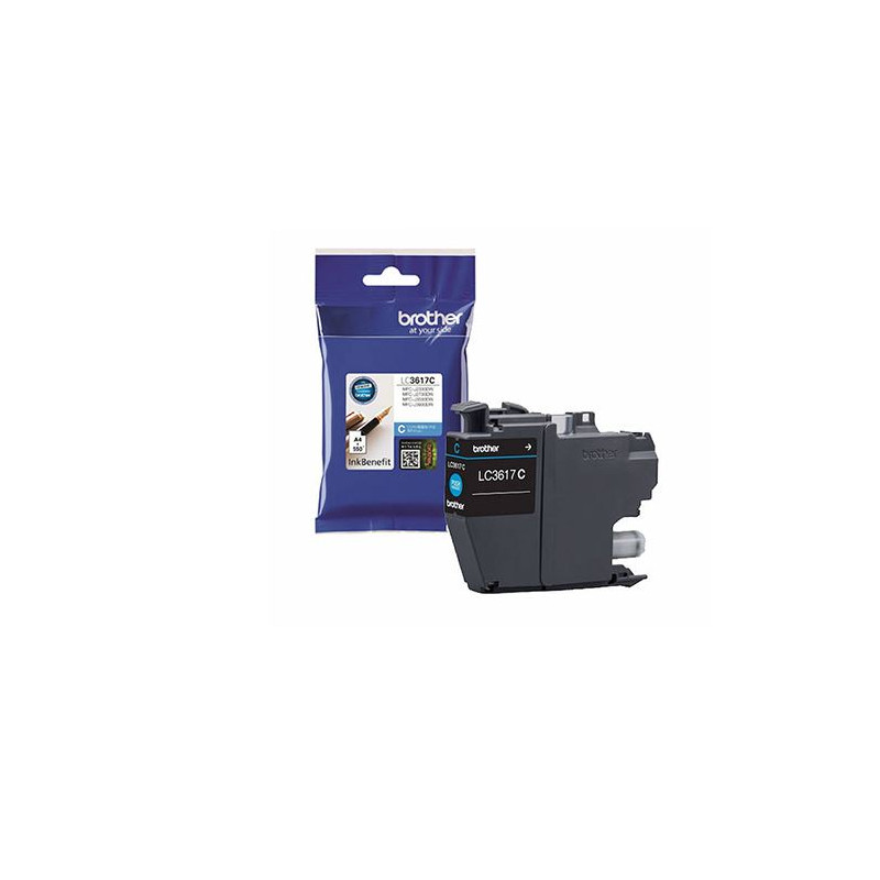 Kasetė Brother LC3617 CY 550psl OEM