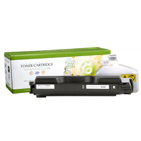 Static Control Lazerinė kasetė juoda, suderinama su Kyocera TK-590K