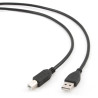 Laidas spausdintuvui GEMBIRD CCP-USB2-AMBM-10 USB 2.0 A- B 3m cable BK