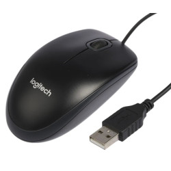Pelė Logitech B100 laidinė USB BK