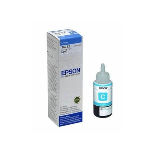 Epson T6732 (C13T67324A) Rašalo papildymo buteliukas, Žydra rašaliniams spausdintuvams