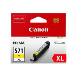 Canon CLI-571XL Y (0334C001) Rašalinė kasetė, Geltona