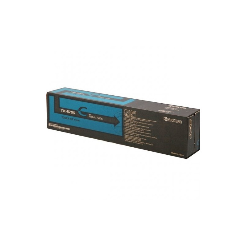Kyocera TK-8705C (1T02K9CNL0) Lazerinė kasetė, Žydra