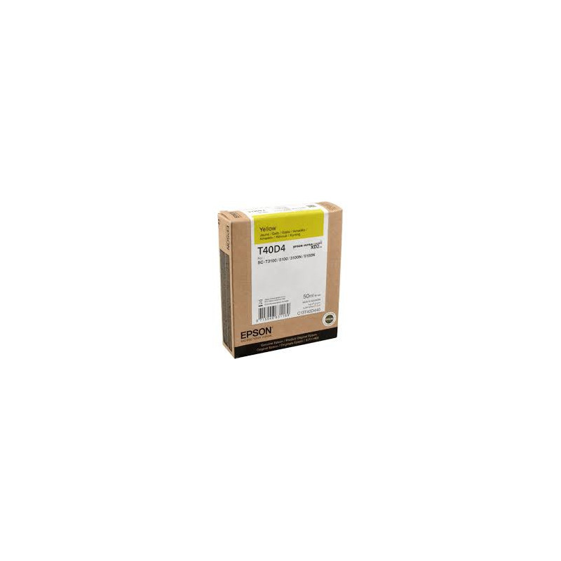 Kasetė Epson T40D4 YL 50ml. OEM