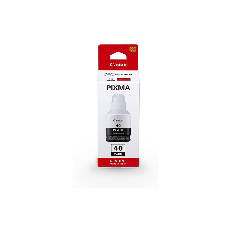 Canon GI-40PGBK (3385C001) Rašalo papildymo buteliukas, Juoda