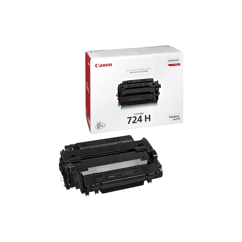 Canon CRG 724H (3482B002) Lazerinė kasetė, Juoda