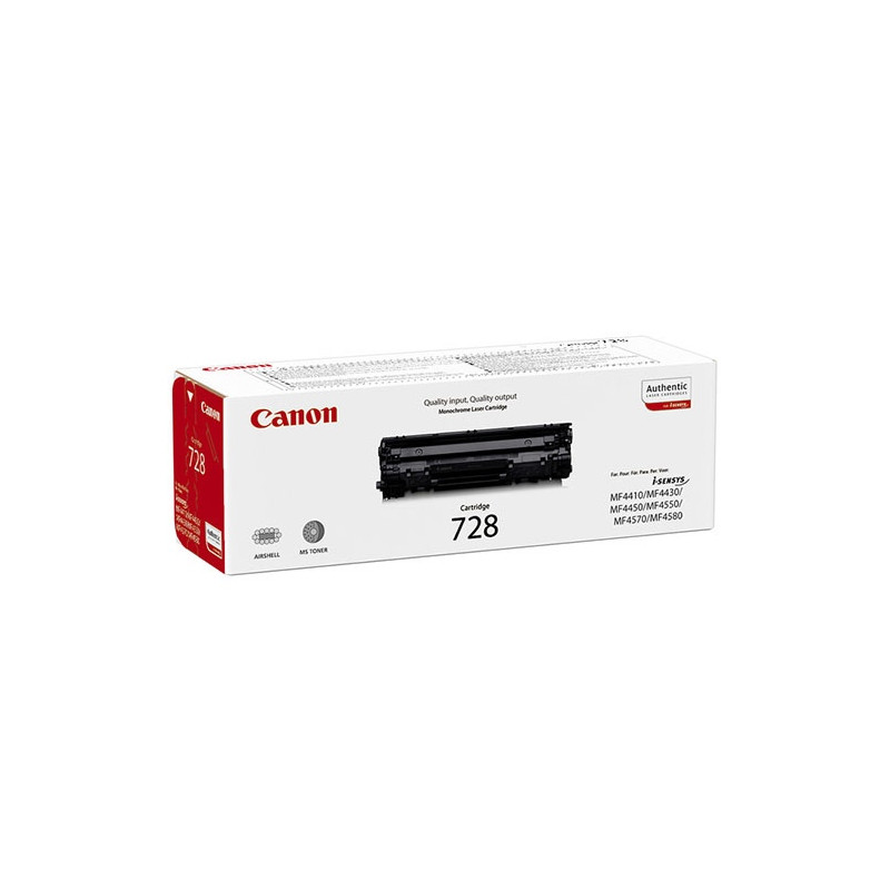 Canon CRG 728 (3500B002) Lazerinė kasetė, Juoda (SPEC)