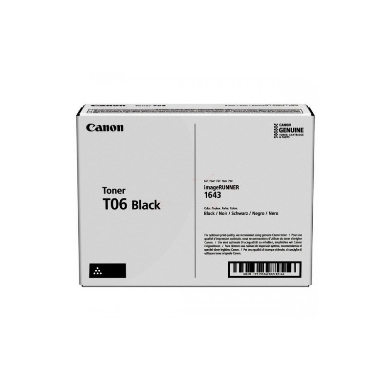 Canon T06 (3526C002) Lazerinė kasetė, Juoda