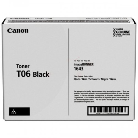 Canon T06 (3526C002) Lazerinė kasetė, Juoda