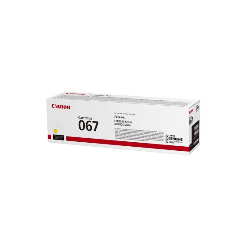 Canon CRG 067 (5099C002) Lazerinė kasetė, Geltona