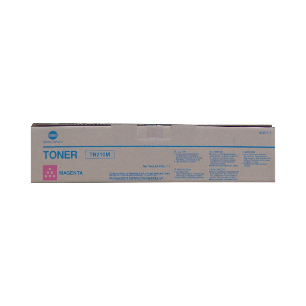 Konica-Minolta TN-210 (8938511), purpurinė kasetė lazeriniams spausdintuvams, 12000 psl.