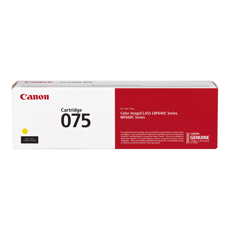 Canon CRG 075 Y (6362C002) Lazerinė kasetė, Geltona