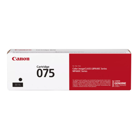 Canon CRG 075 BK (6365C002) Lazerinė kasetė, Juoda