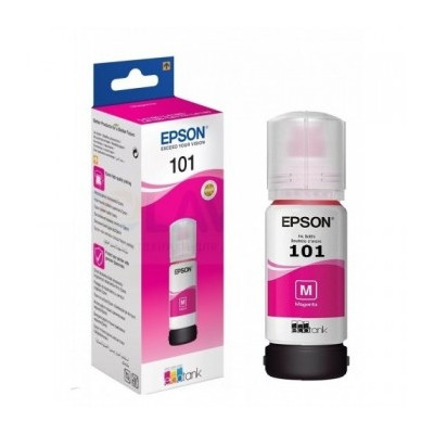 Epson 101 EcoTank (C13T03V34A) Rašalo papildymo buteliukas, Purpurinė rašaliniams spausdintuvams