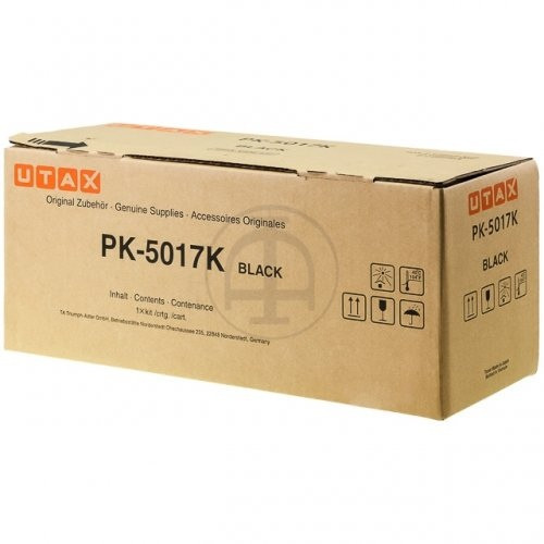 Triumph-Adler/Utax toner cartridge PK-5017K (1T02TV0UT0/1T02TV0TA0), juoda kasetė lazeriniams spausdintuvams, 8000 psl.