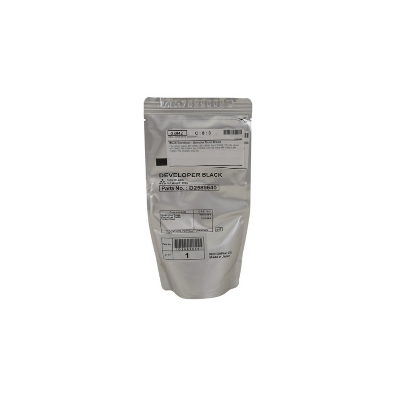 Ricoh D2589640 (D258-9640) Developer, Juoda