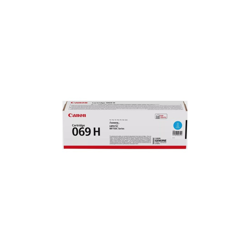 Kasetė Canon 069H (5097C002) CY 5500psl. OEM