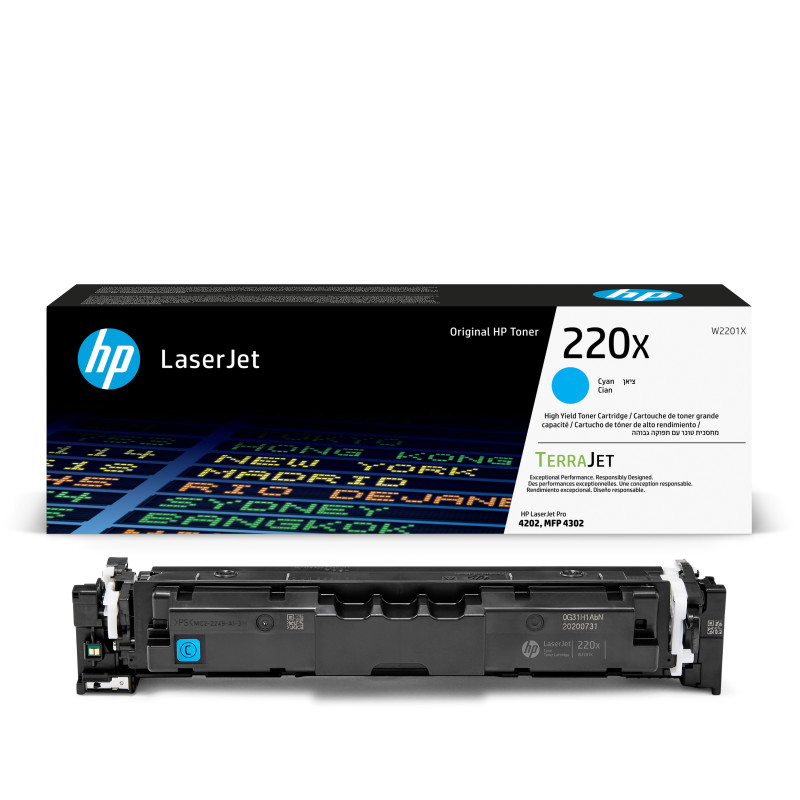 Kasetė HP No.220X (W2201X) CY 5500psl OEM
