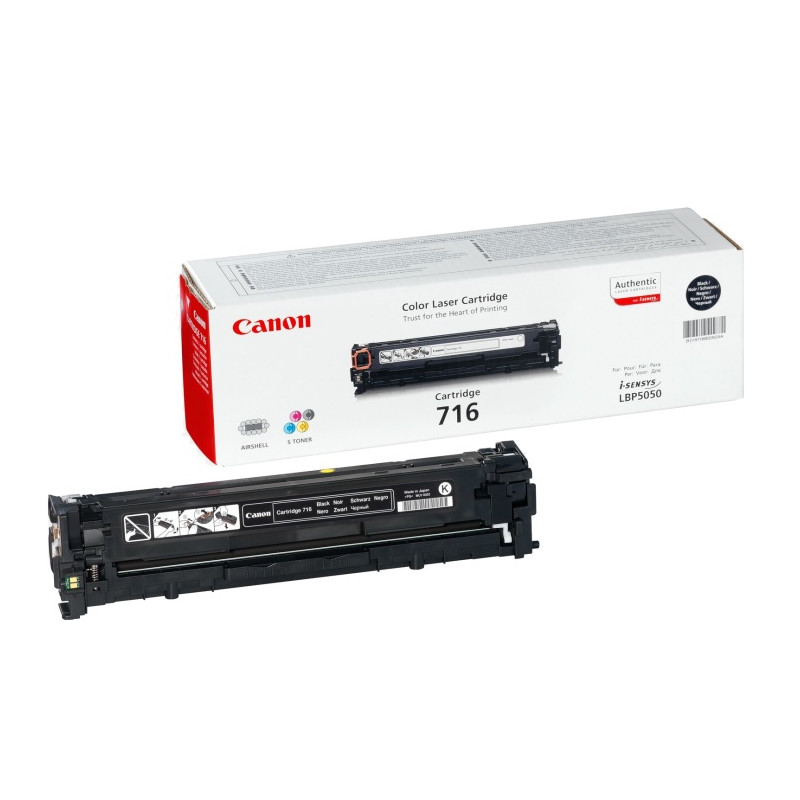 Canon CRG 716 (1980B002) Lazerinė kasetė, Juoda