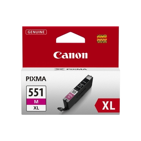 Canon CLI-551XL M (6445B001) Rašalinė kasetė, Purpurinė
