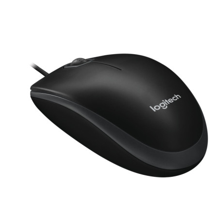 Logitech B100 Laidinė pelė, USB Type-A, Optical, 800 DPI, Juoda
