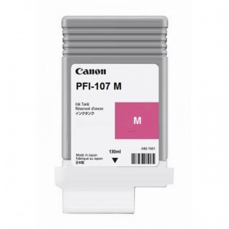 Canon PFI-107M (6707B001) Rašalinė kasetė, Purpurinė