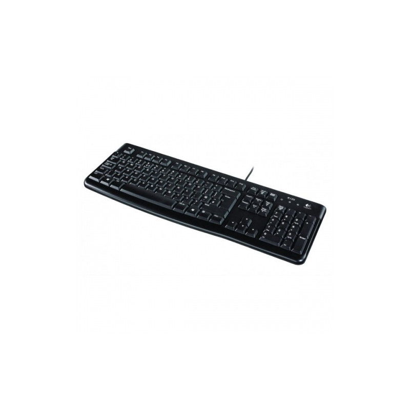 Logitech K120 Laidinė klaviatūra, USB, EN/LT, Juoda