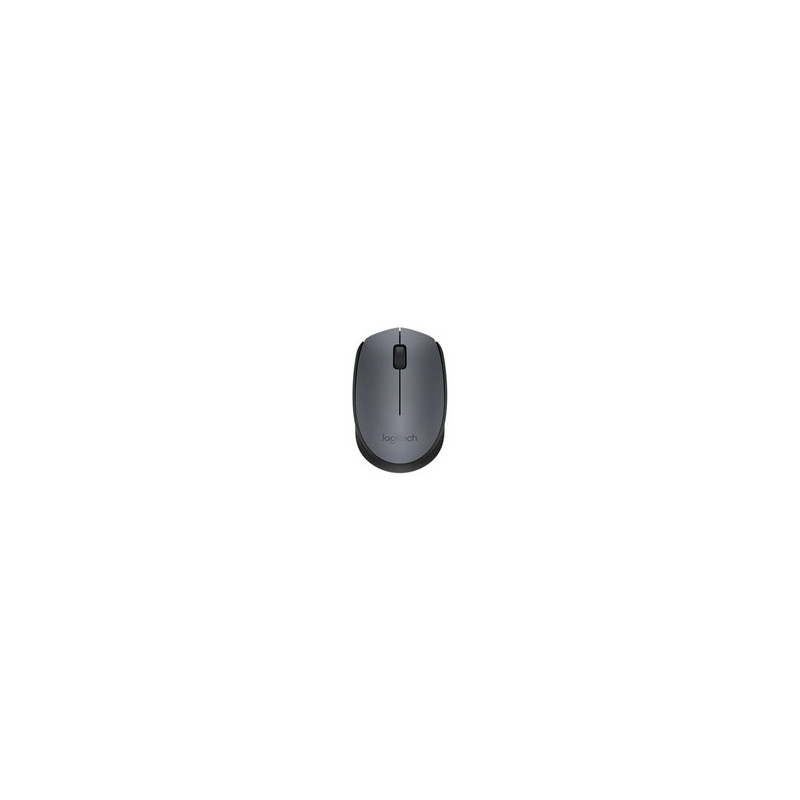 Logitech M170 Belaidė pelė, RF Wireless, 1000 DPI, Grey/Black