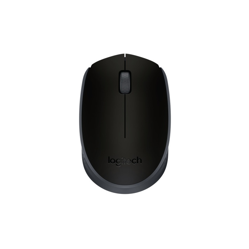 Logitech M171 Belaidė pelė RF Wireless, 1000 DPI, Black/Grey