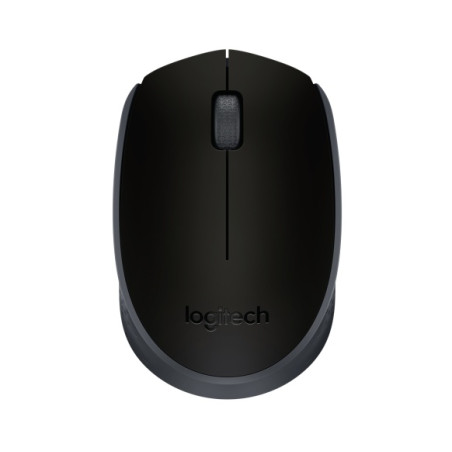 Logitech M171 Belaidė pelė RF Wireless, 1000 DPI, Black/Grey