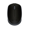Logitech M171 Belaidė pelė RF Wireless, 1000 DPI, Black/Grey