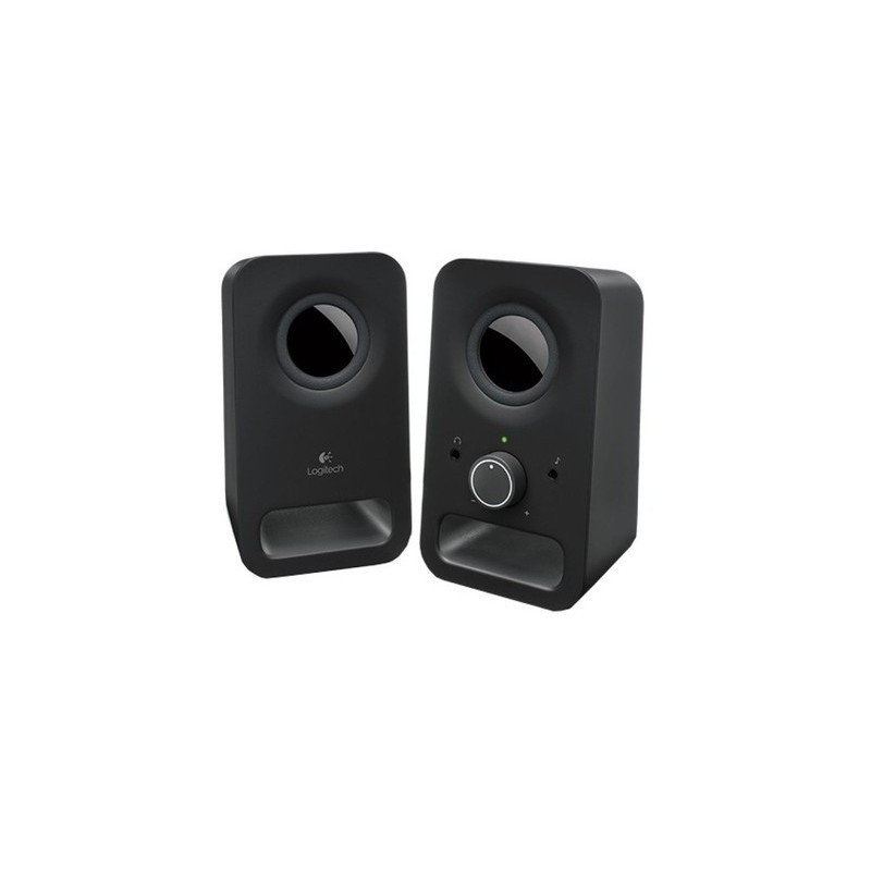 Garso kolonėlės Logitech Z150 2.0 6 Watt Midnight Black (980-000814), juodos