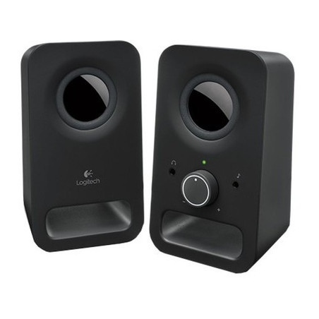 Garso kolonėlės Logitech Z150 2.0 6 Watt Midnight Black (980-000814), juodos