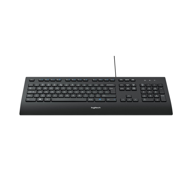 Logitech K280e Laidinė klaviatūra, USB, US, Juoda