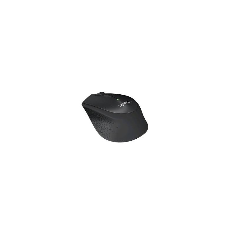 Logitech M330 Silent Plus Belaidė pelė, 1000 DPI, Juoda