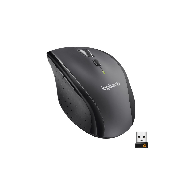 Logitech Marathon M705 Belaidė pelė, RF Wireless, 1000 DPI, Charcoal